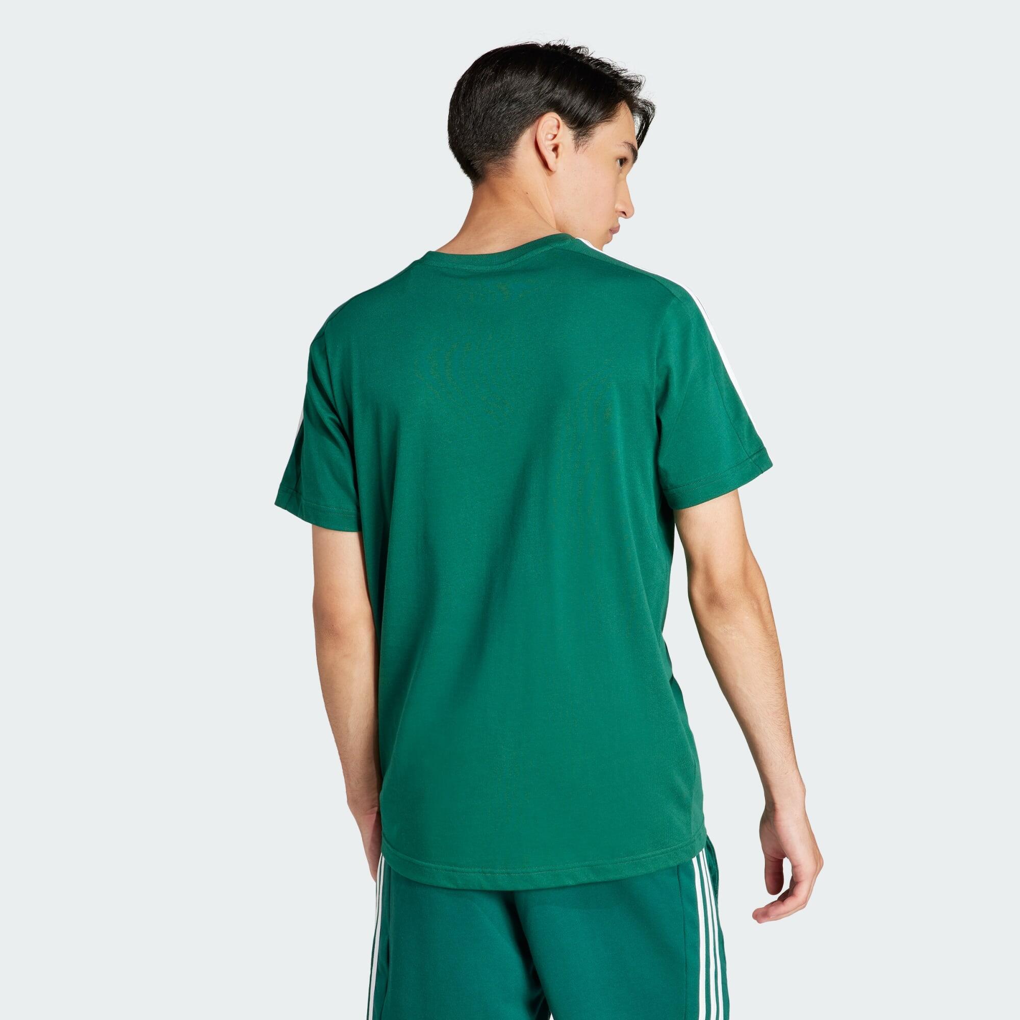Essentials Single Jersey 3-Streifen T-Shirt 3/6