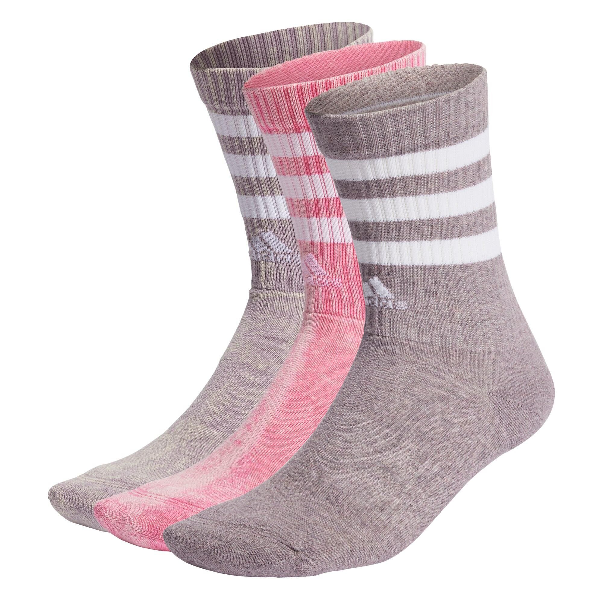 ADIDAS 3-Stripes Stonewash Crew Socks 3 Pairs