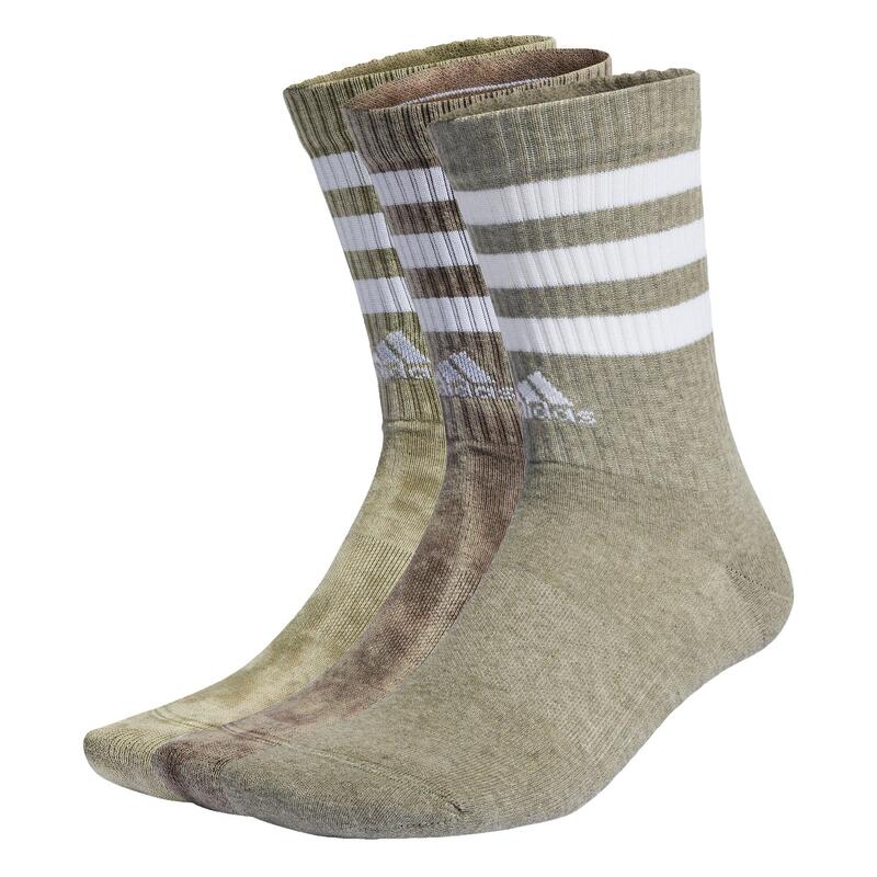 3-Stripes Stonewash Crew Socks 3 Pairs