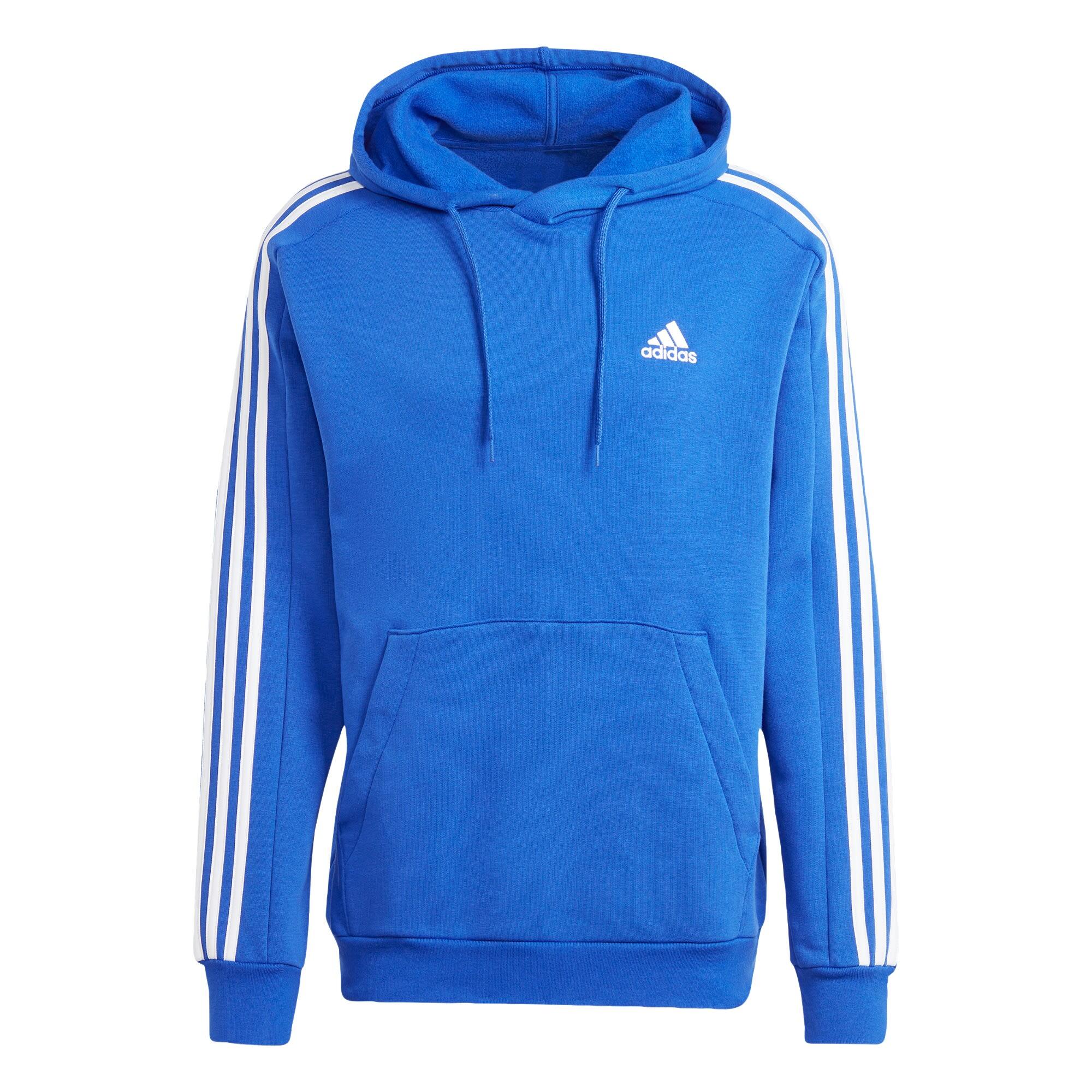 Essentials Fleece 3-Stripes Hoodie 2/5