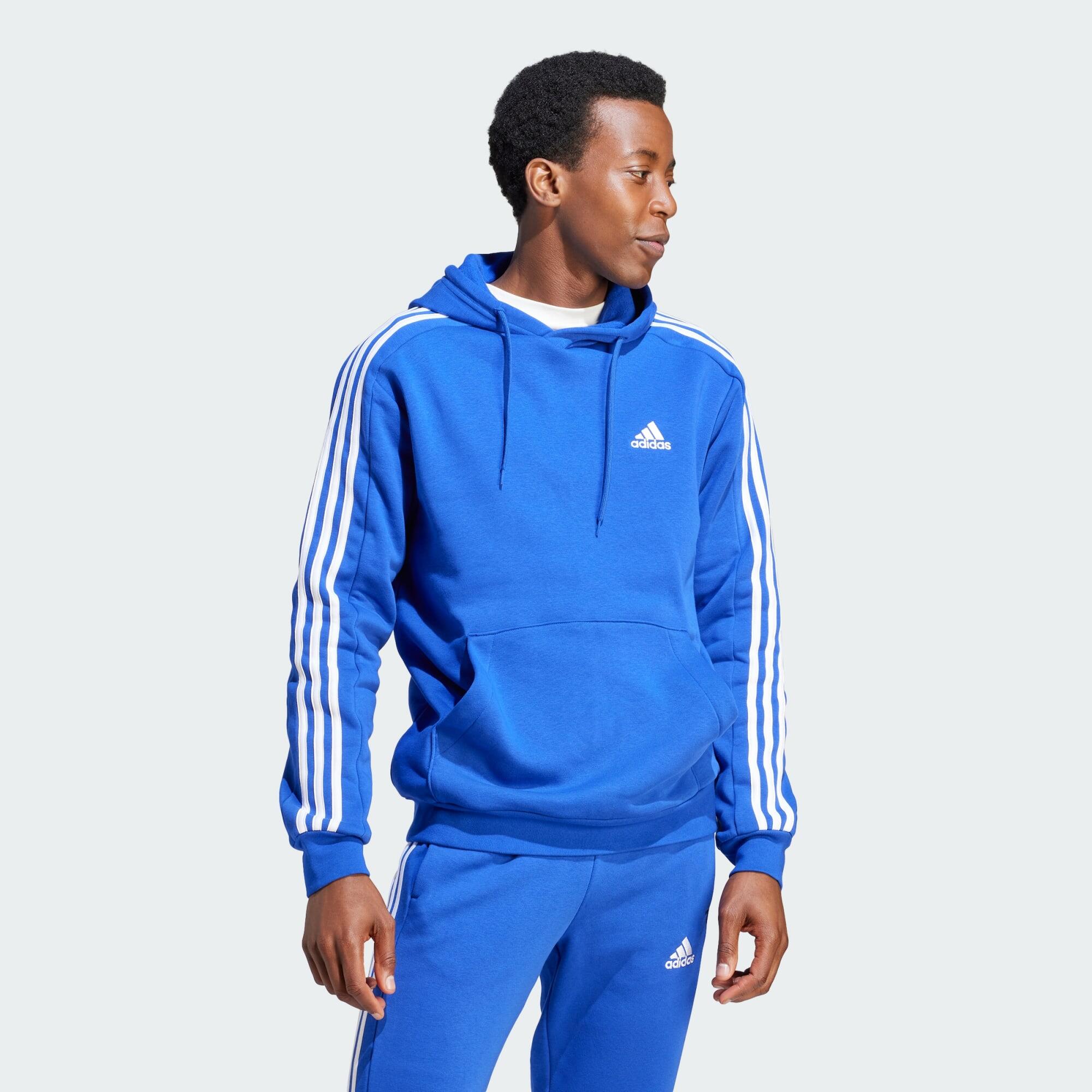 Essentials Fleece 3-Stripes Hoodie 1/5