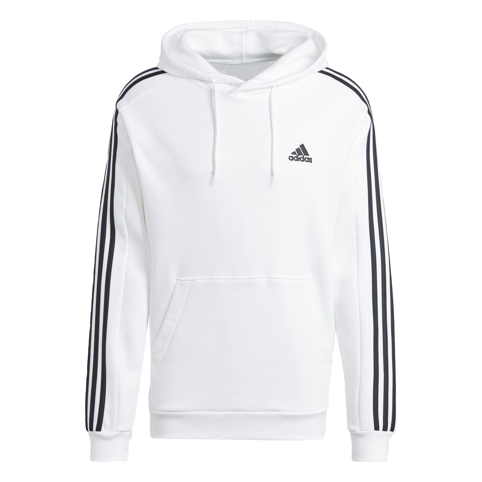Sweat-shirt à capuche en molleton à 3 bandes Essentials 2/5