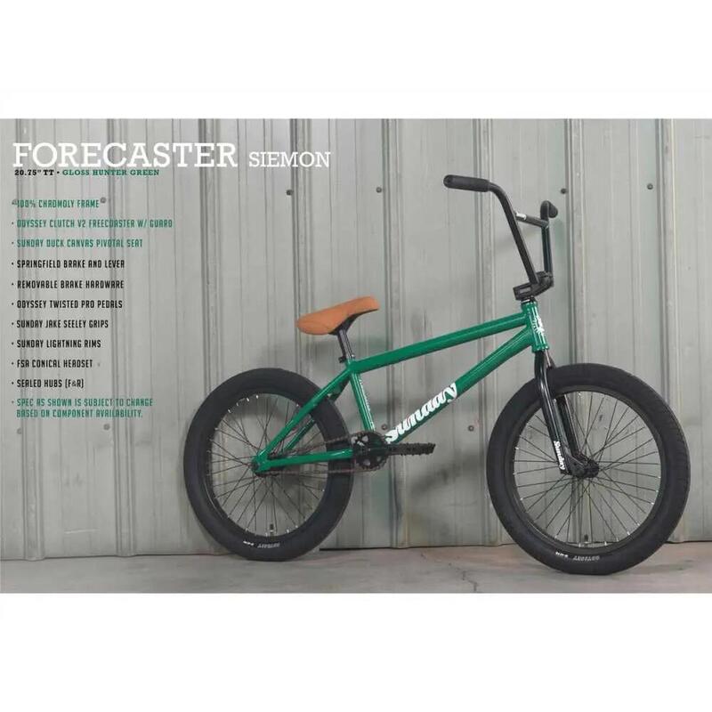 Rower BMX Sunday Forecaster Alec Siemon 20"