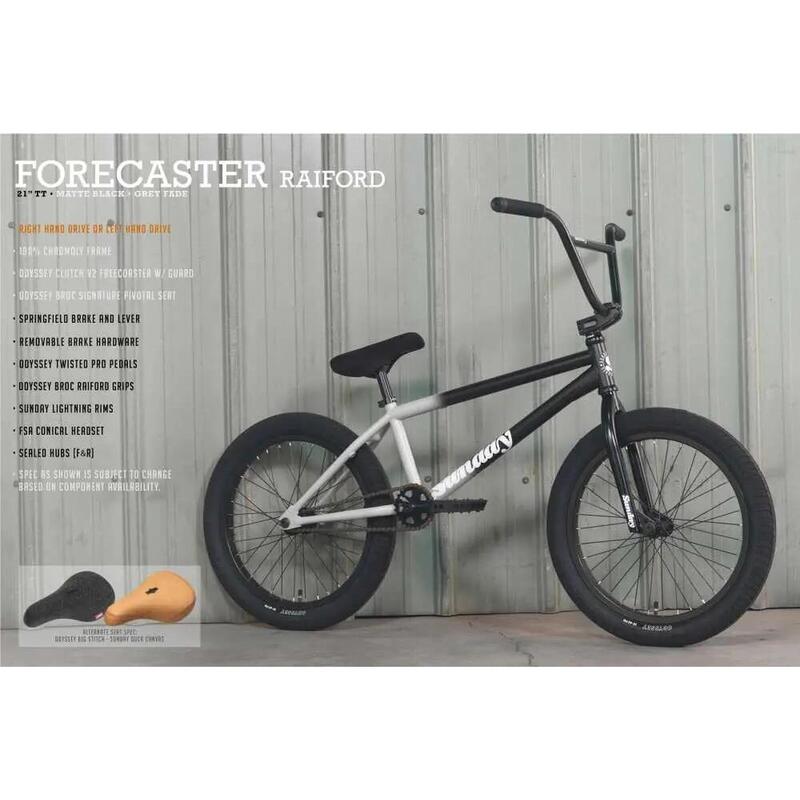 BMX kolo Forecaster Broc Raiford 20" LHD (Left Hand Drive)
