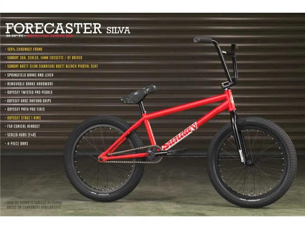 BMX kolo Forecaster Brett Silva 20" 3/4