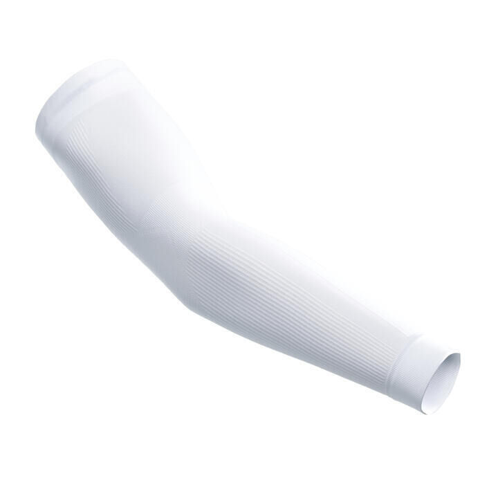 VAN RYSEL Refurbished Pre-Shaped Cool Weather Arm Warmers - White - A Grade
