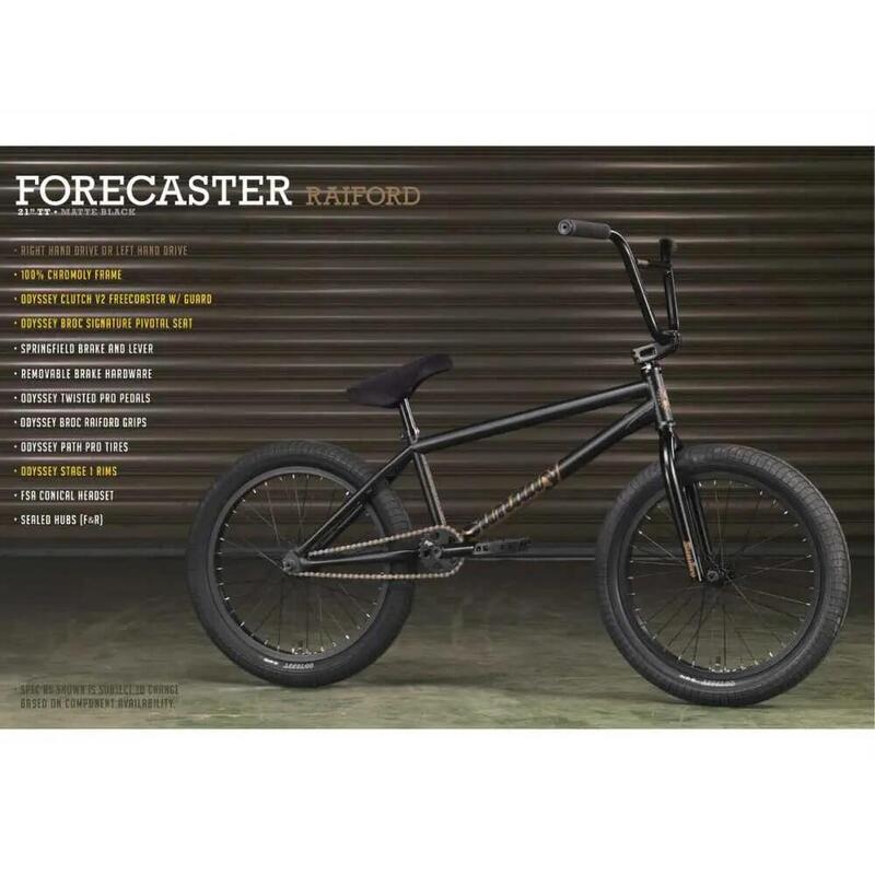 Rower BMX Sunday Forecaster Broc Raiford 20" RHD (Right Hand Drive)