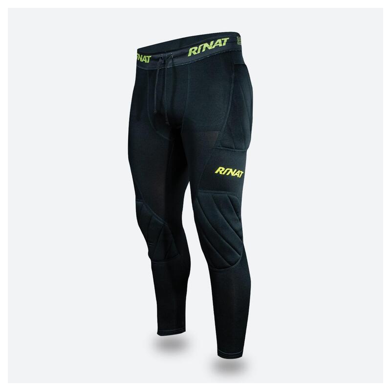 LEGGING UNDER GUARD Calça longa de guarda-redes de futebol Adulto Preto