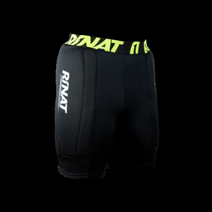 Pantalon De Gardien De But Enfants Rinat Short De Compression Rembourré Noir