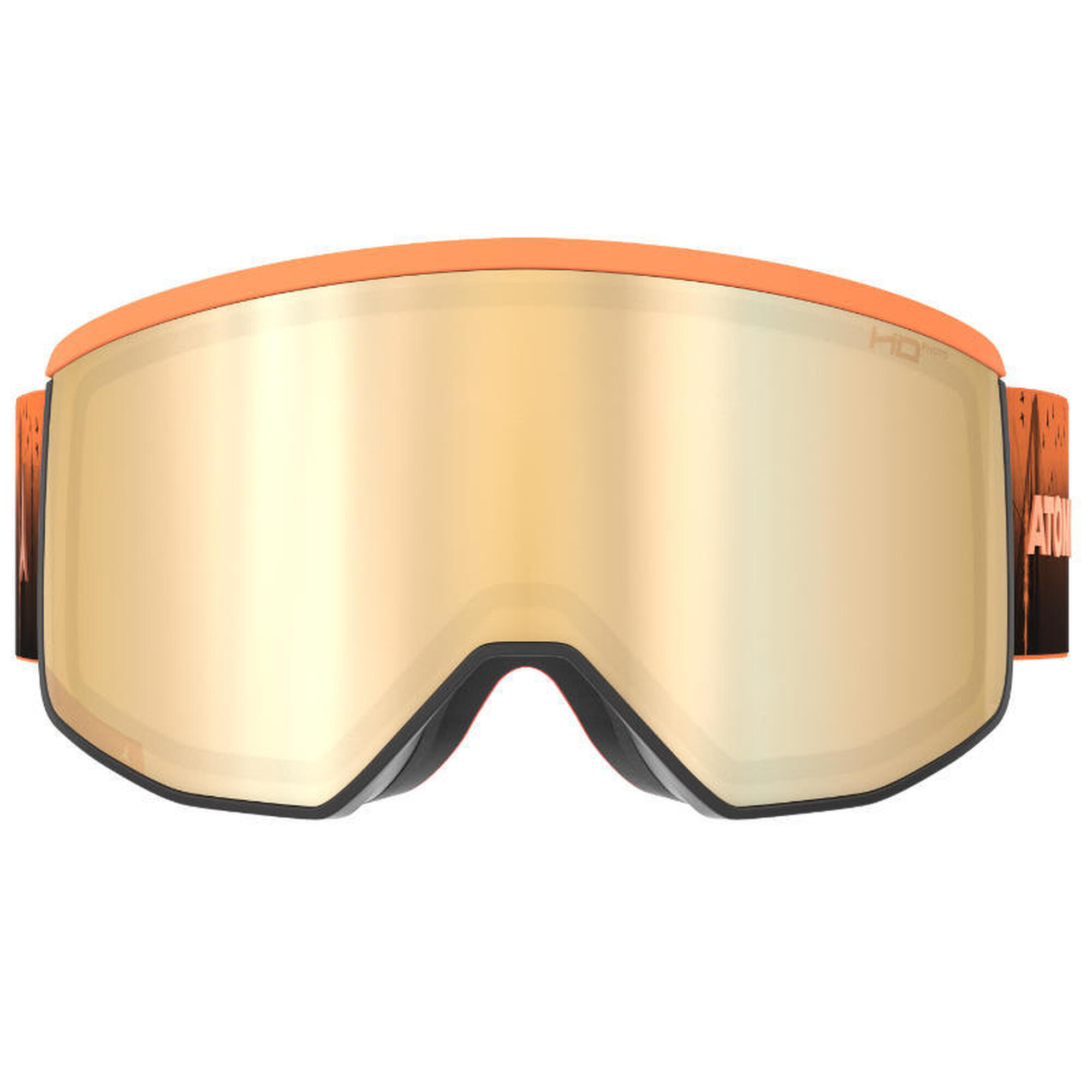 Gogle Atomic Four Pro HD Photo Black/Orange 2024