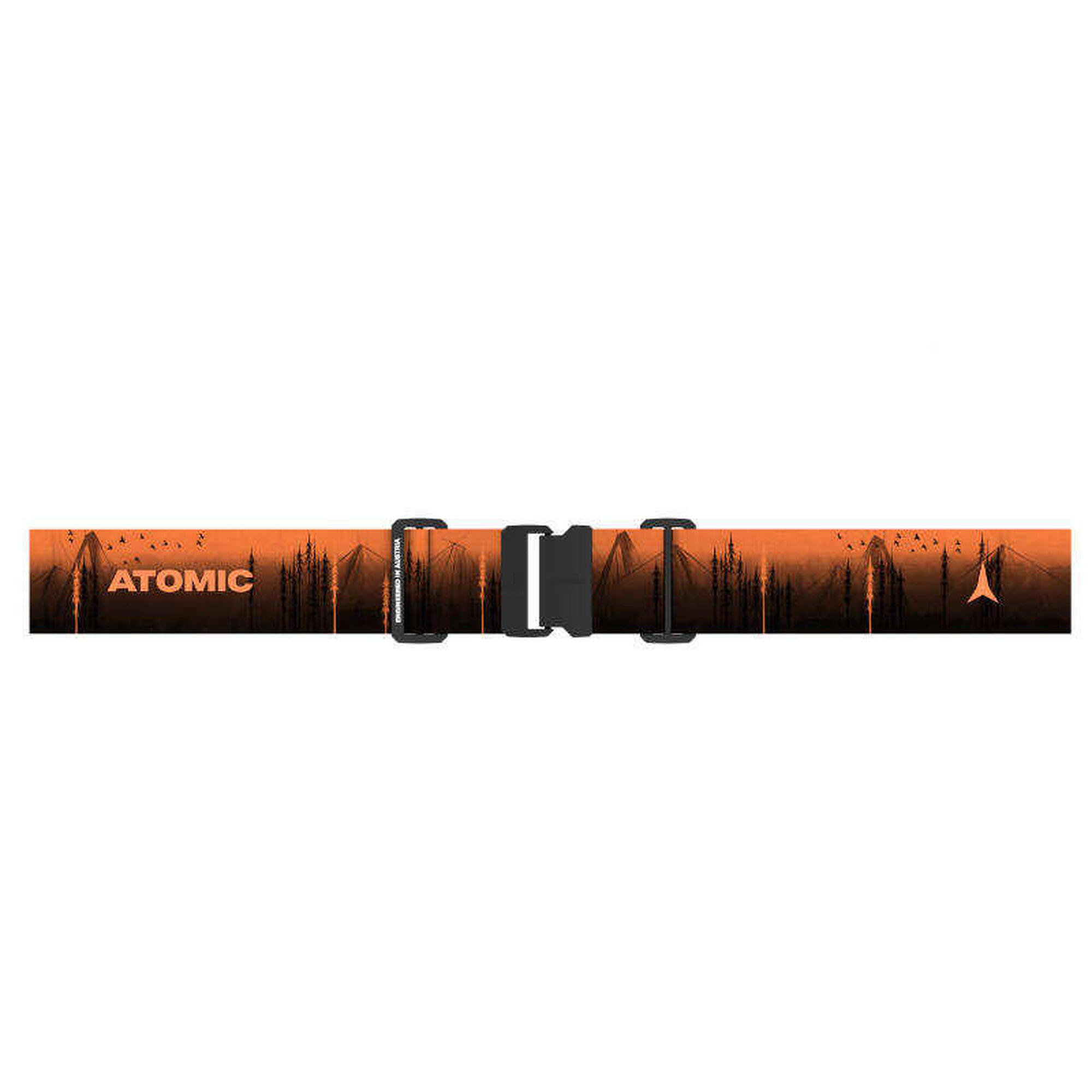 Gogle Atomic Four Pro HD Photo Black/Orange 2024