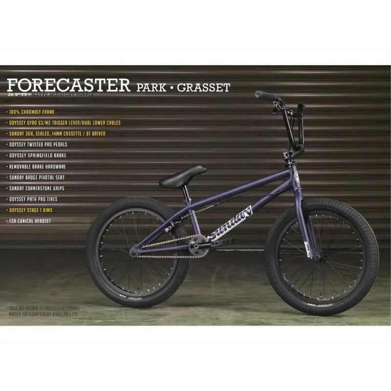 Rower BMX Sunday Forecaster Park Maca Perez 20"