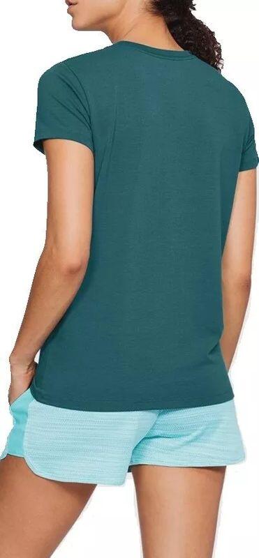 Koszulka damska Under Armour Sportstyle Mesh Logo Crew 1310488