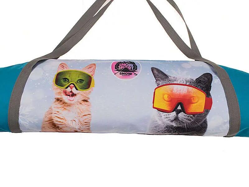 Pokrowiec na narty dla dzieci Snowsport Ski Bag Cats 6in1 4/7