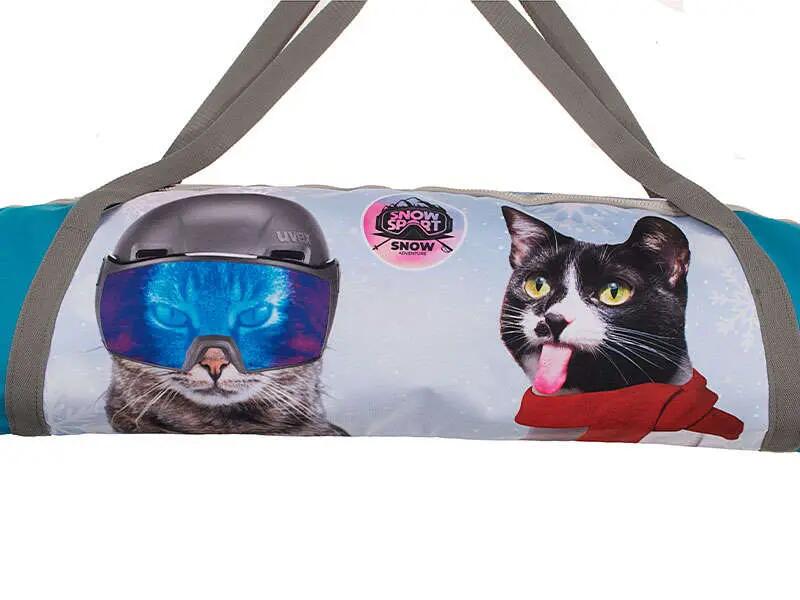 Pokrowiec na narty dla dzieci Snowsport Ski Bag Cats 6in1 3/7