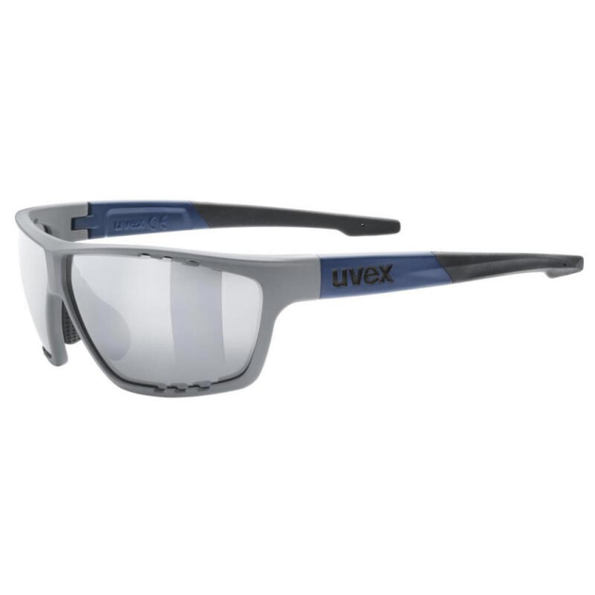 Uvex - Lunettes De Soleil De Soleil Hommes Uvex Sportstyle 706 - Lunettes De Soleil - Gris - Taille Unique - Decathlon