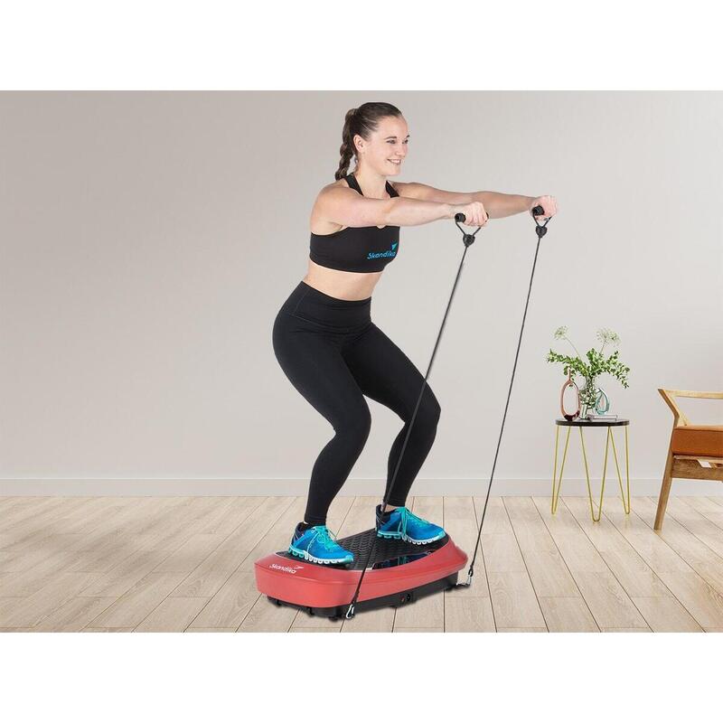 Pedana vibrante - V2500 - Fitness - design curvo - frequenza oscillante