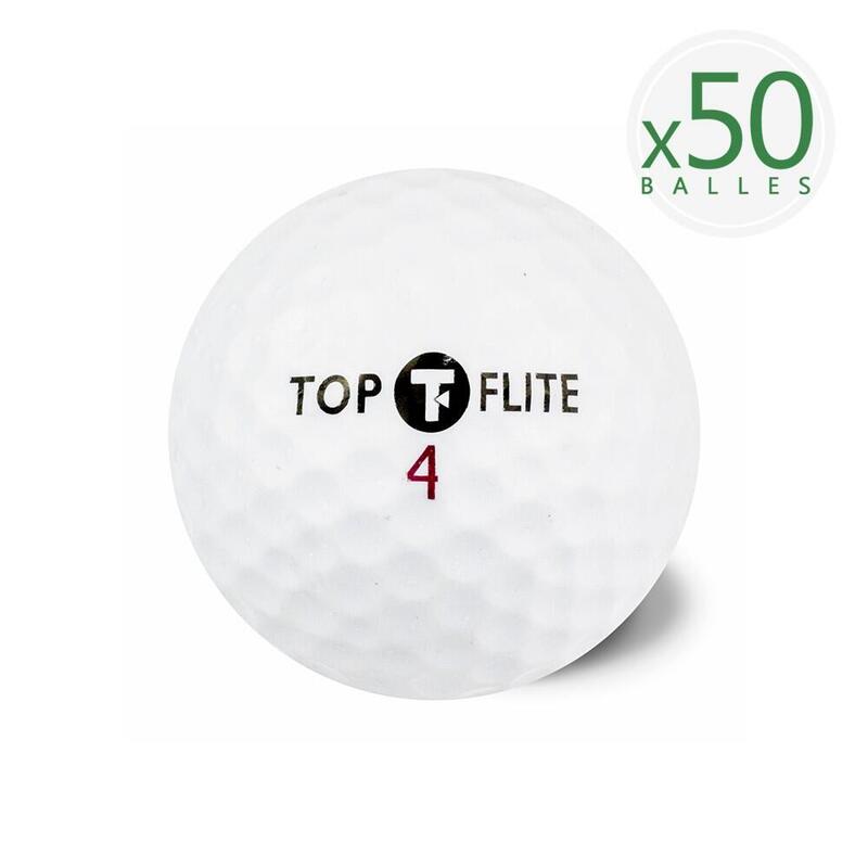 Reacondicionado - 50 Bolas de Golf Mixtas -A- Excelente estado