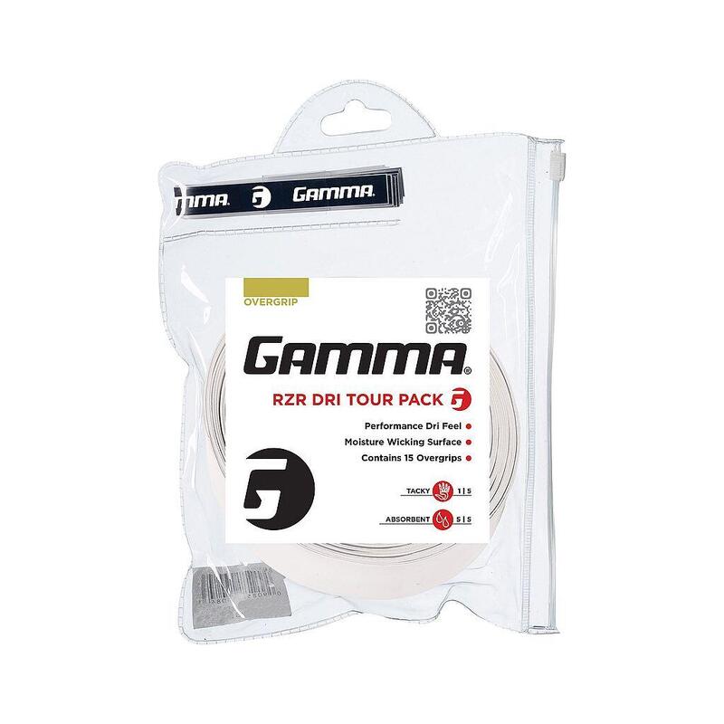 Owijki wierzchnie suche Gamma RZR Dri Overgrip Tour Pack 15 szt