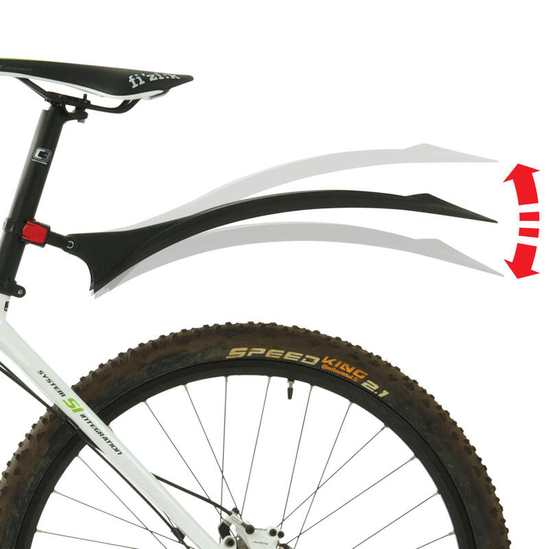 CROSS COUNTRY EVO Guardabarros trasero para MTB Deportivo/Recreativo 26"-29"