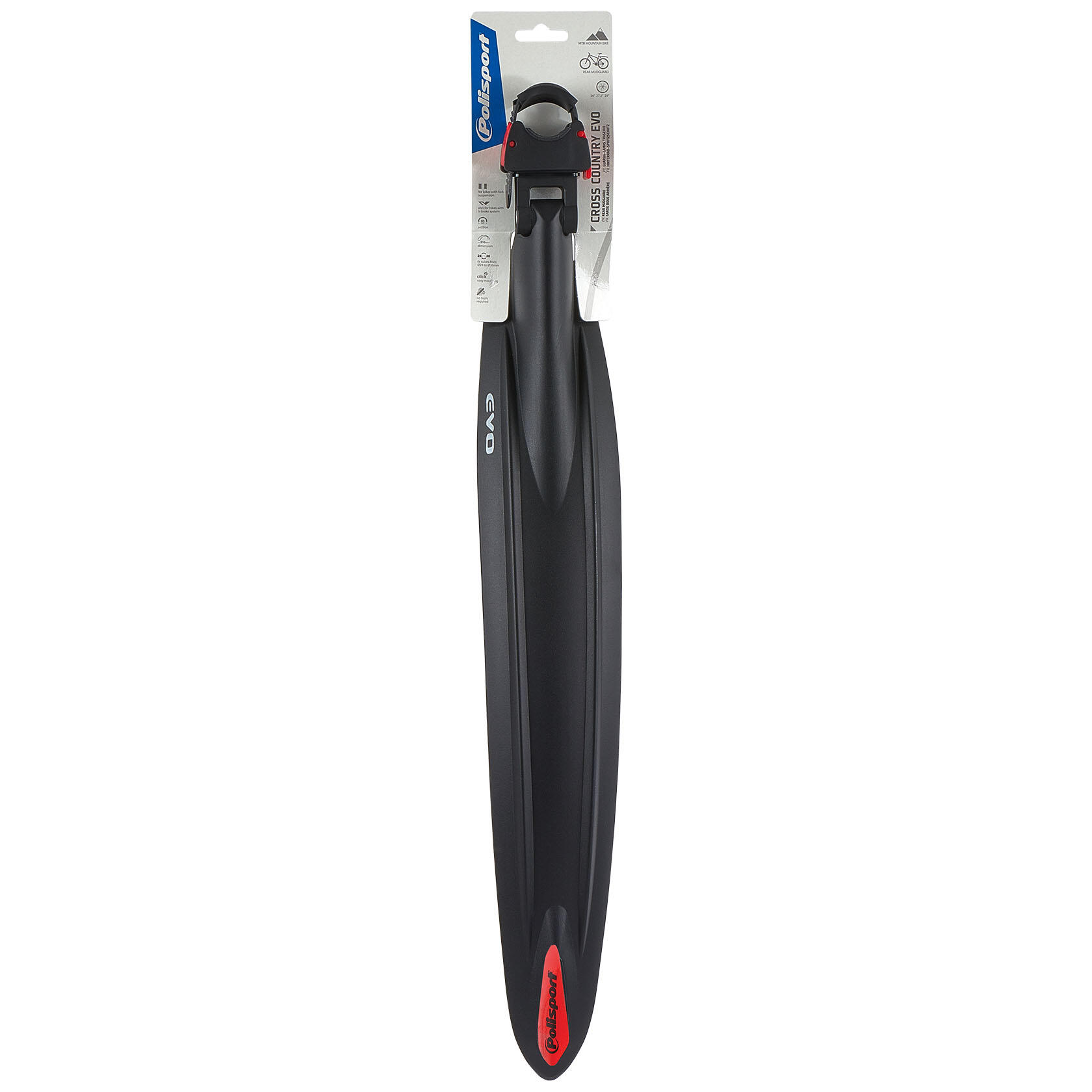 CROSS COUNTRY EVO Parafango posteriore per MTB Sport/Ricreativo 26"-29" 2/5