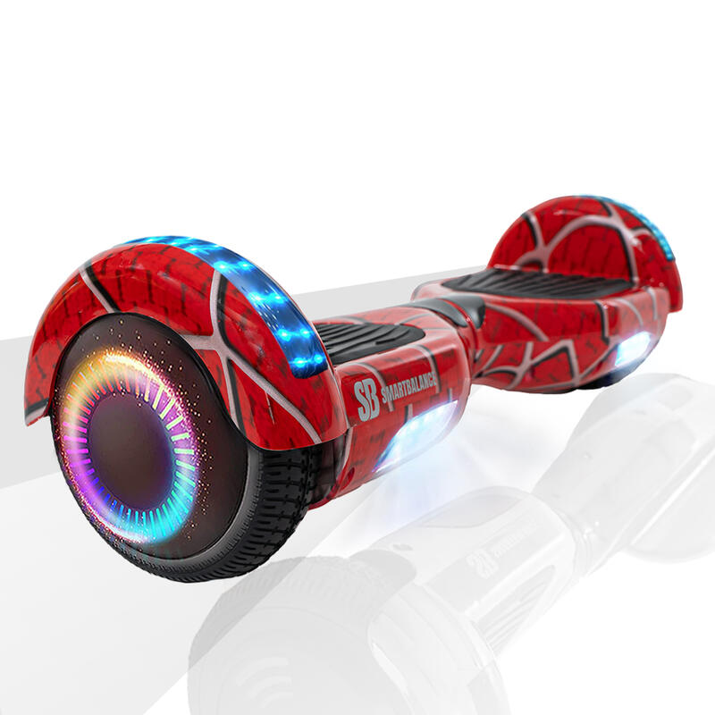 Hoverboard 6.5 inch, Regular Red Spider PRO, Autonomie Extinsa