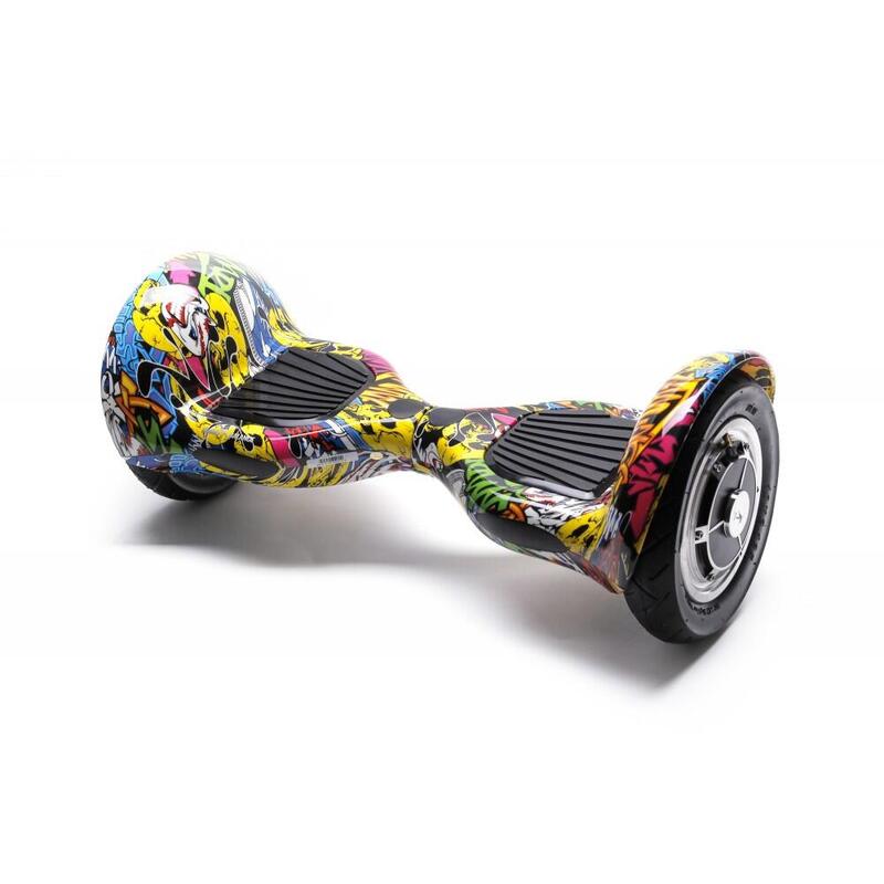 Pachet Hoverboard 10" cu ScaunRosu, Off-Road HipHop, 4Ah