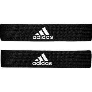 Fermacalze ADIDAS - Taglia Unica. Nero/Bianco per Calcio