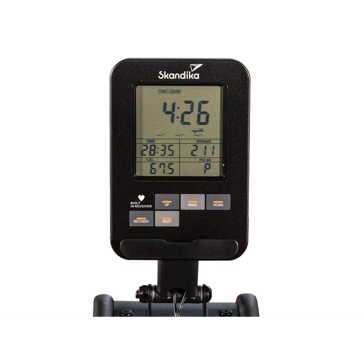 Rameur à Eau Pliable Vowvit - Bluetooth, Support Tablette - Capacité 160kg - Pour Appartement