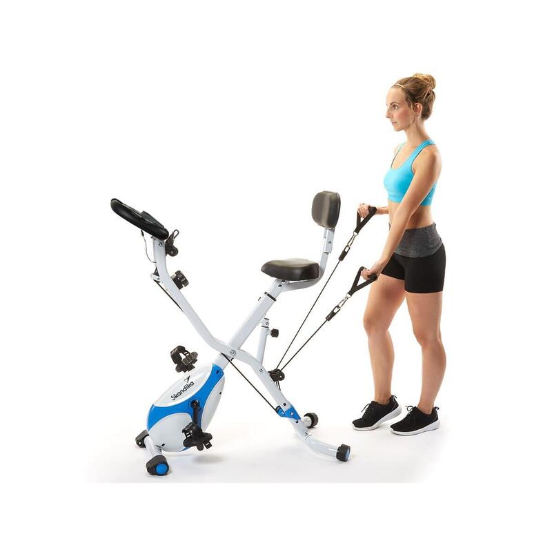 Cyclette - Foldaway X-3000 - Fitness - pieghevole - multi-gym 4 in 1 - Bluetooth