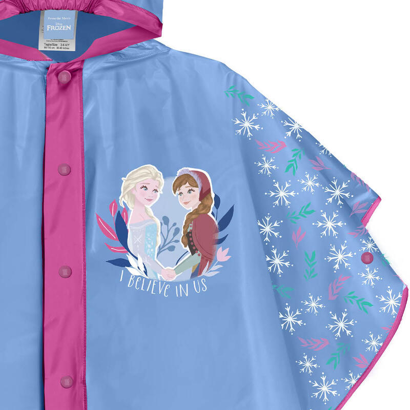 Poncho chubasquero Disney Frozen 3-6 años