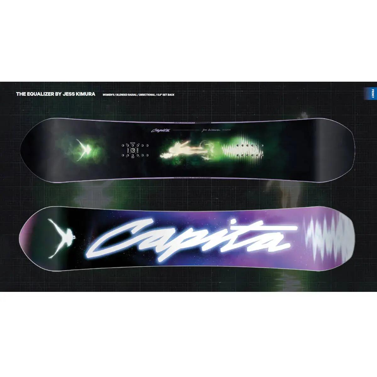 Deska snowboardowa damska Capita The Equalizer 2024 2/7