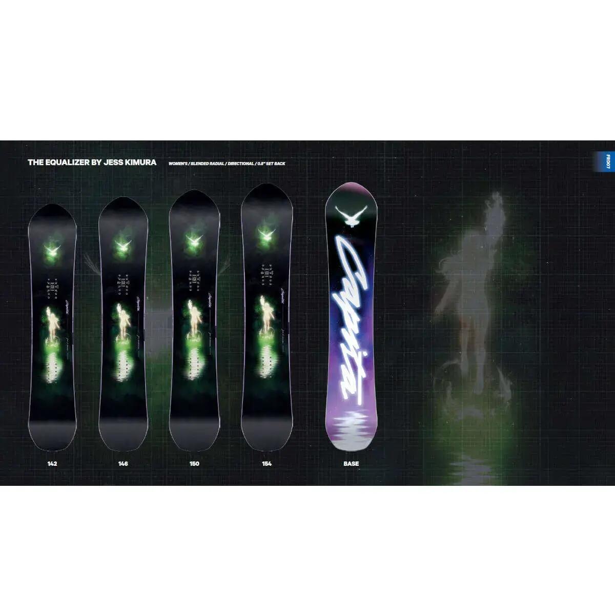 Deska snowboardowa damska Capita The Equalizer 2024 3/7