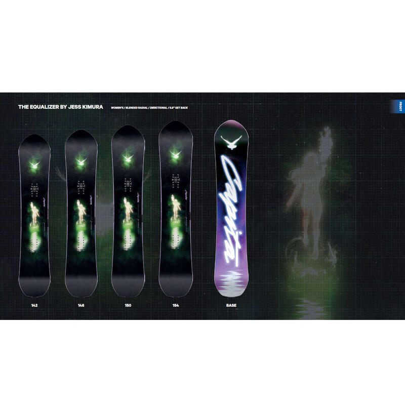 Deska snowboardowa damska Capita The Equalizer 2024