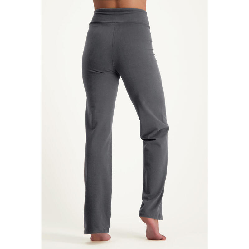 Agni - Modèle de Pantalon Yoga Taille Haute Tendance - Charbon