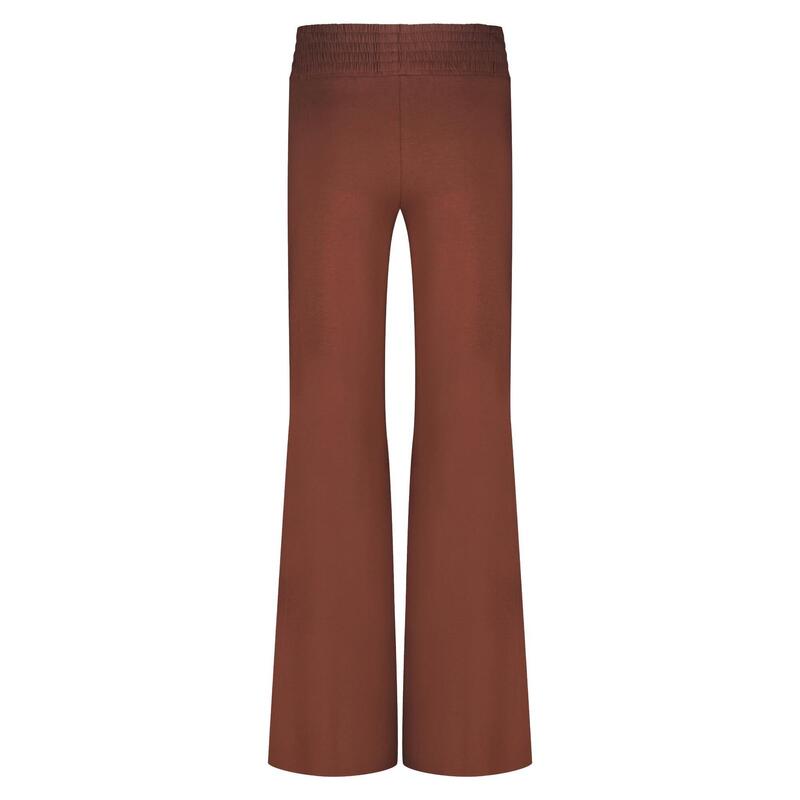 Comfortabele Wijde Yoga Broek Flow - Mocca