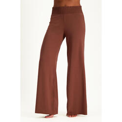 Comfortabele Wijde Yoga Broek Flow - Mocca