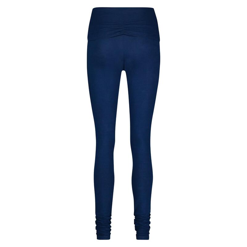 Shaktified - Legging de yoga confortable avec Bordure en revers - Blue Minuit