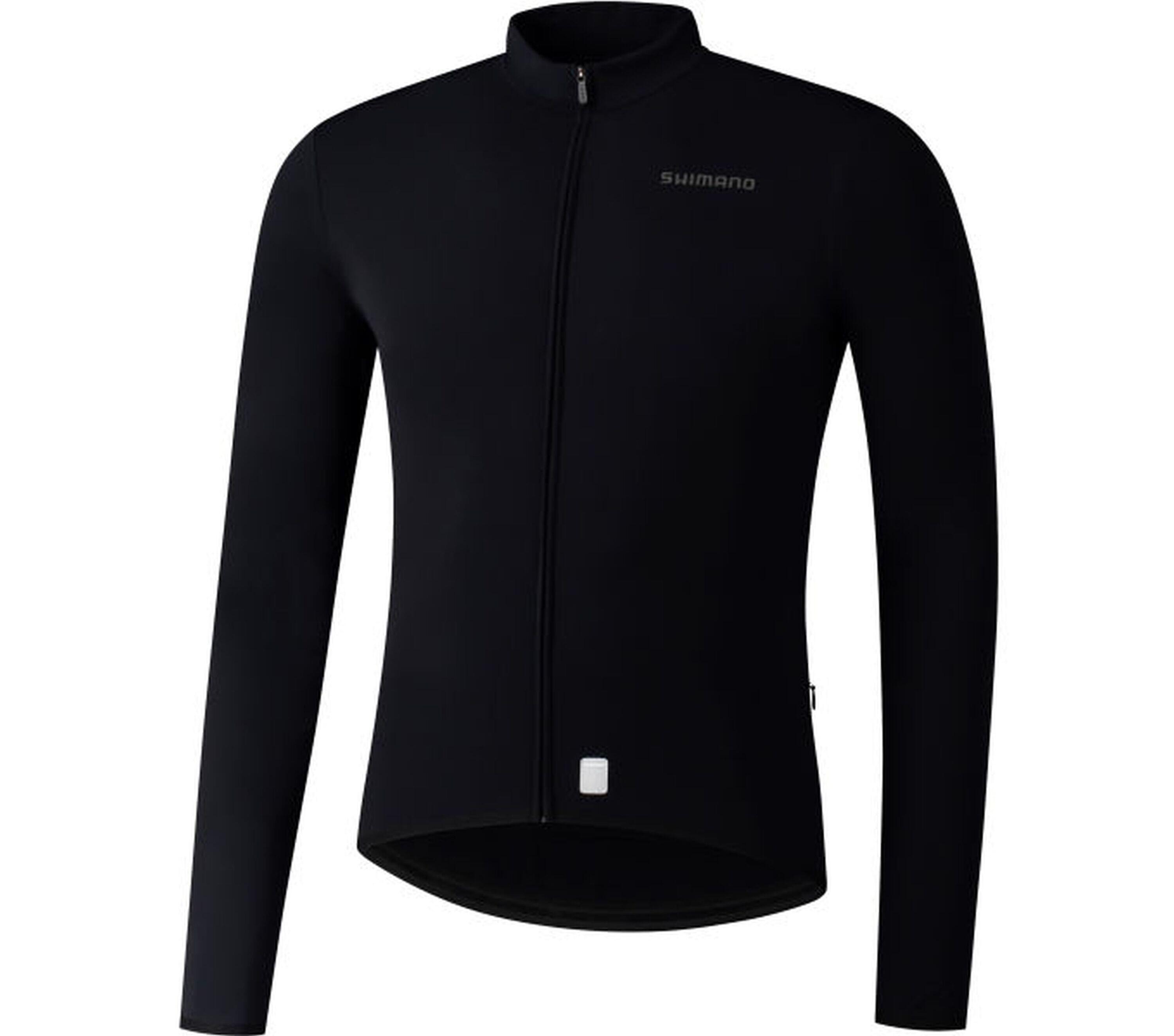 SHIMANO VERTEX Thermal Long Sleeve Jersey, Black