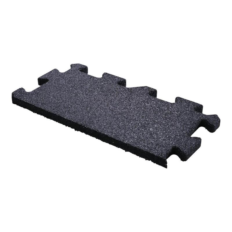 Puzzel Vloertegel - Zijstuk - Zwart - 20 mm
