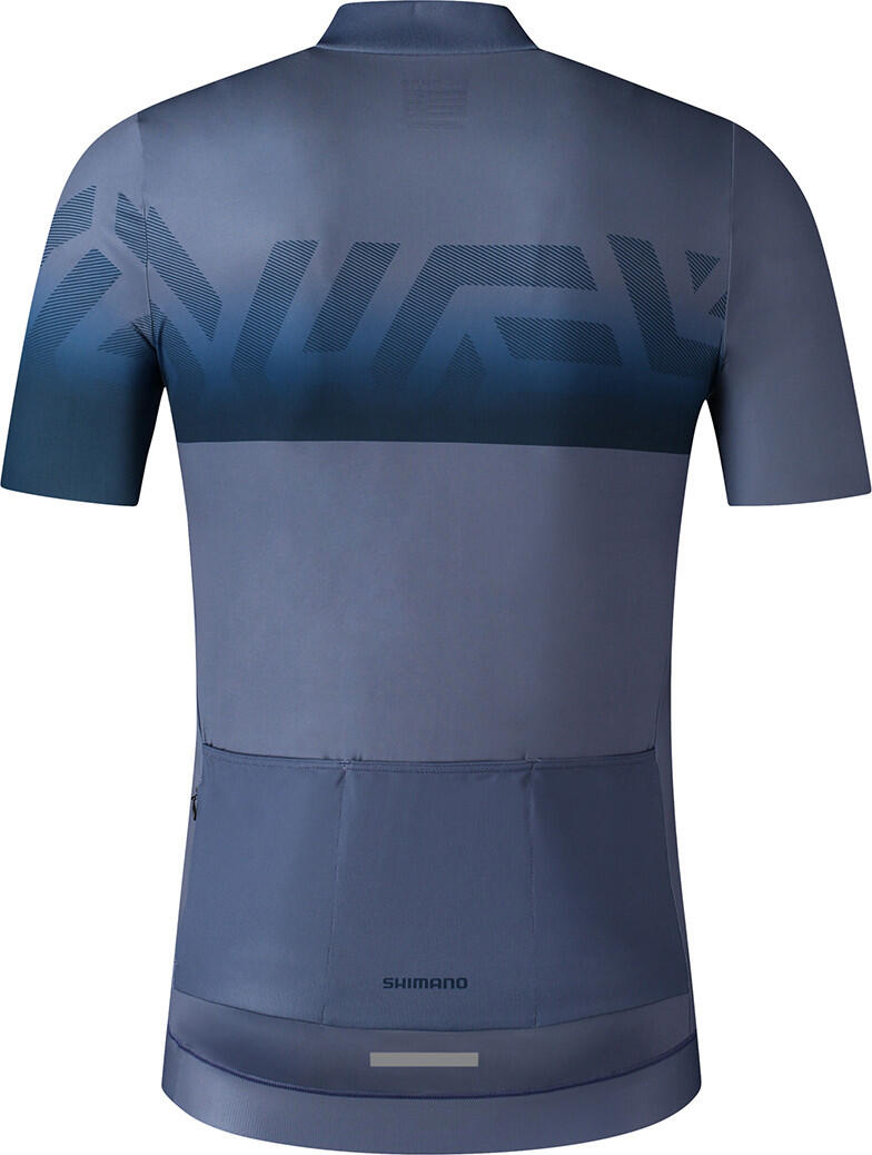 Shimano Kita S.s. Zip Jersey Gris 2/2