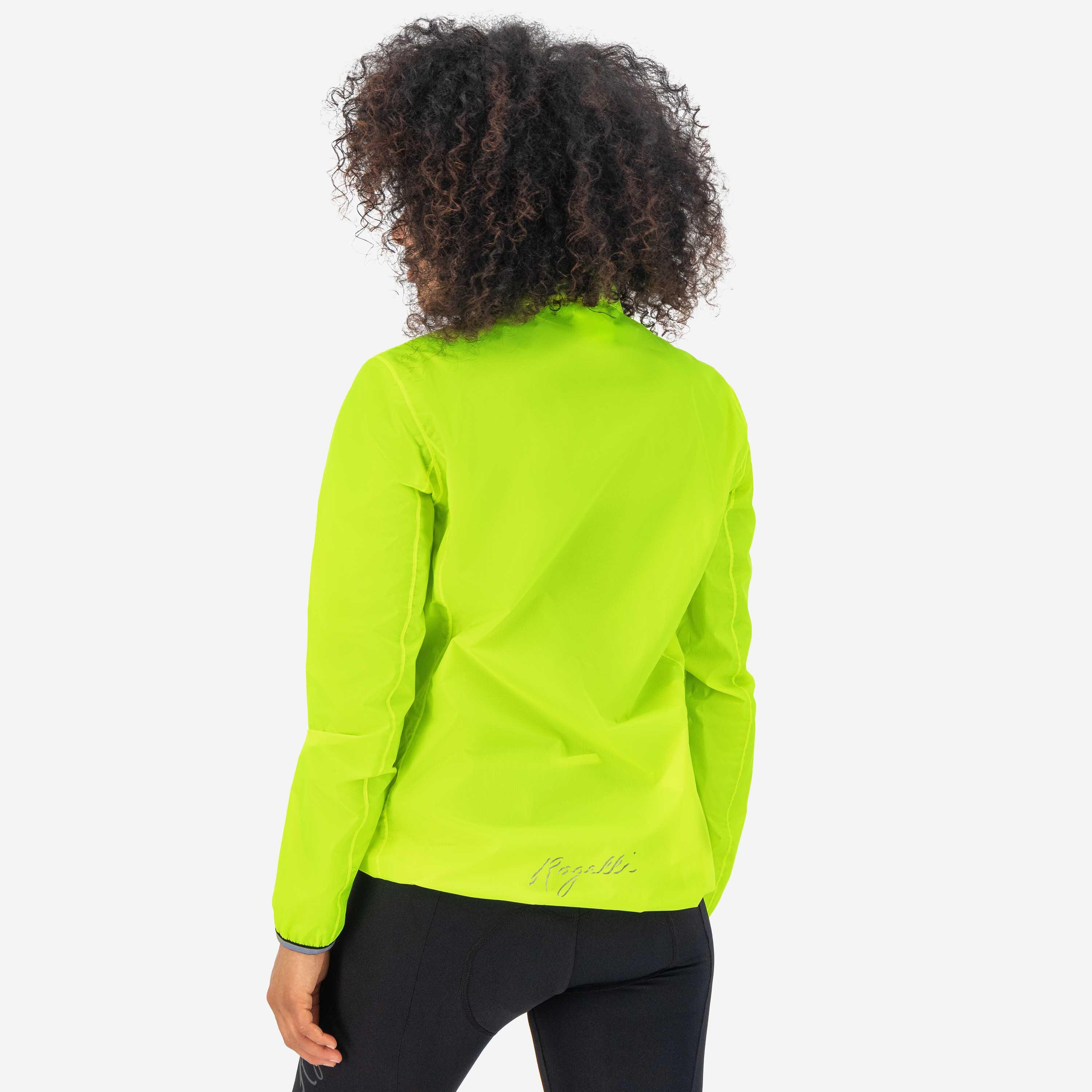 Rogelli - Veste Velo Pluie Vent Femme - Essential - Veste - Jaune - 38 S - Decathlon