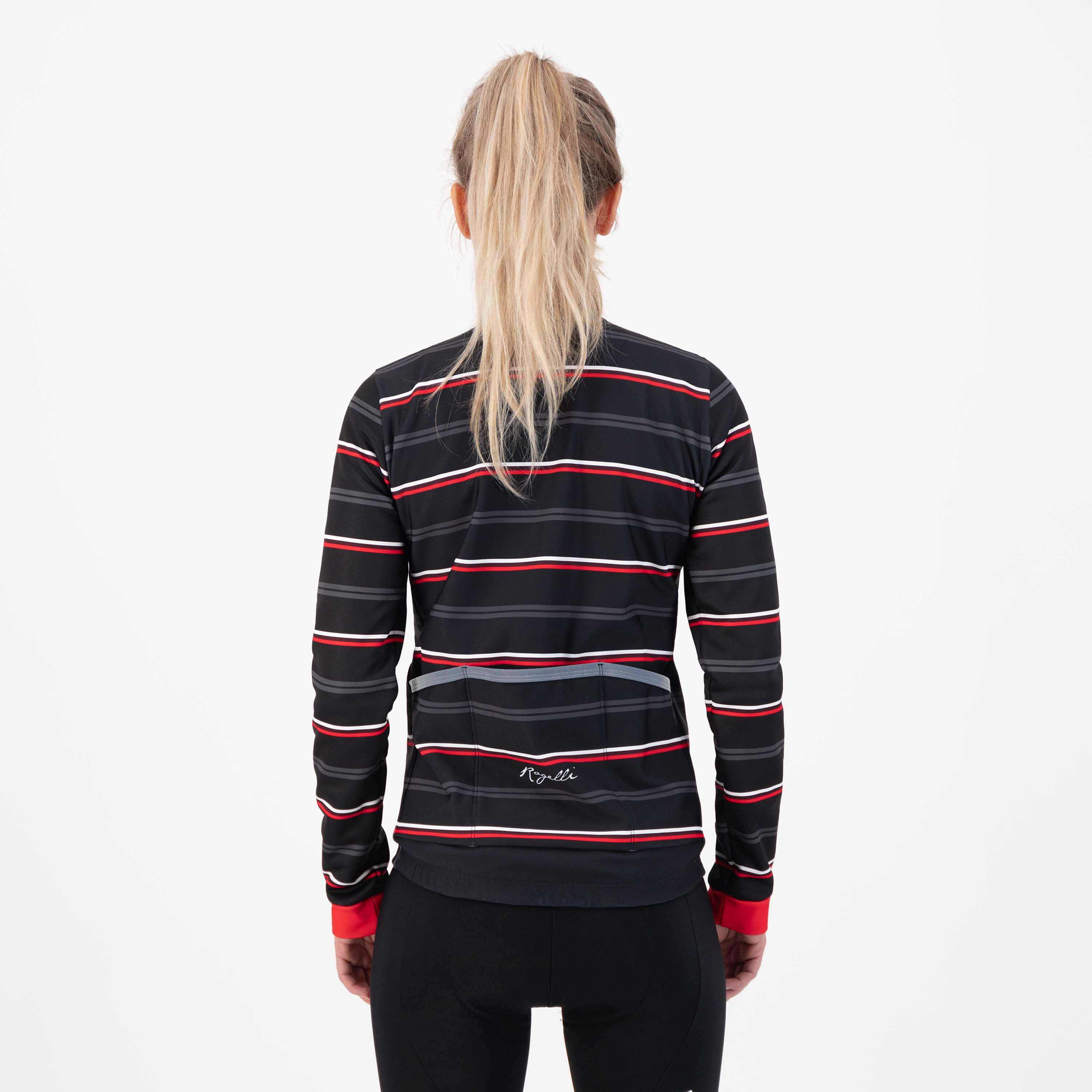 Bluza damska Rogelli Stripe 5/7