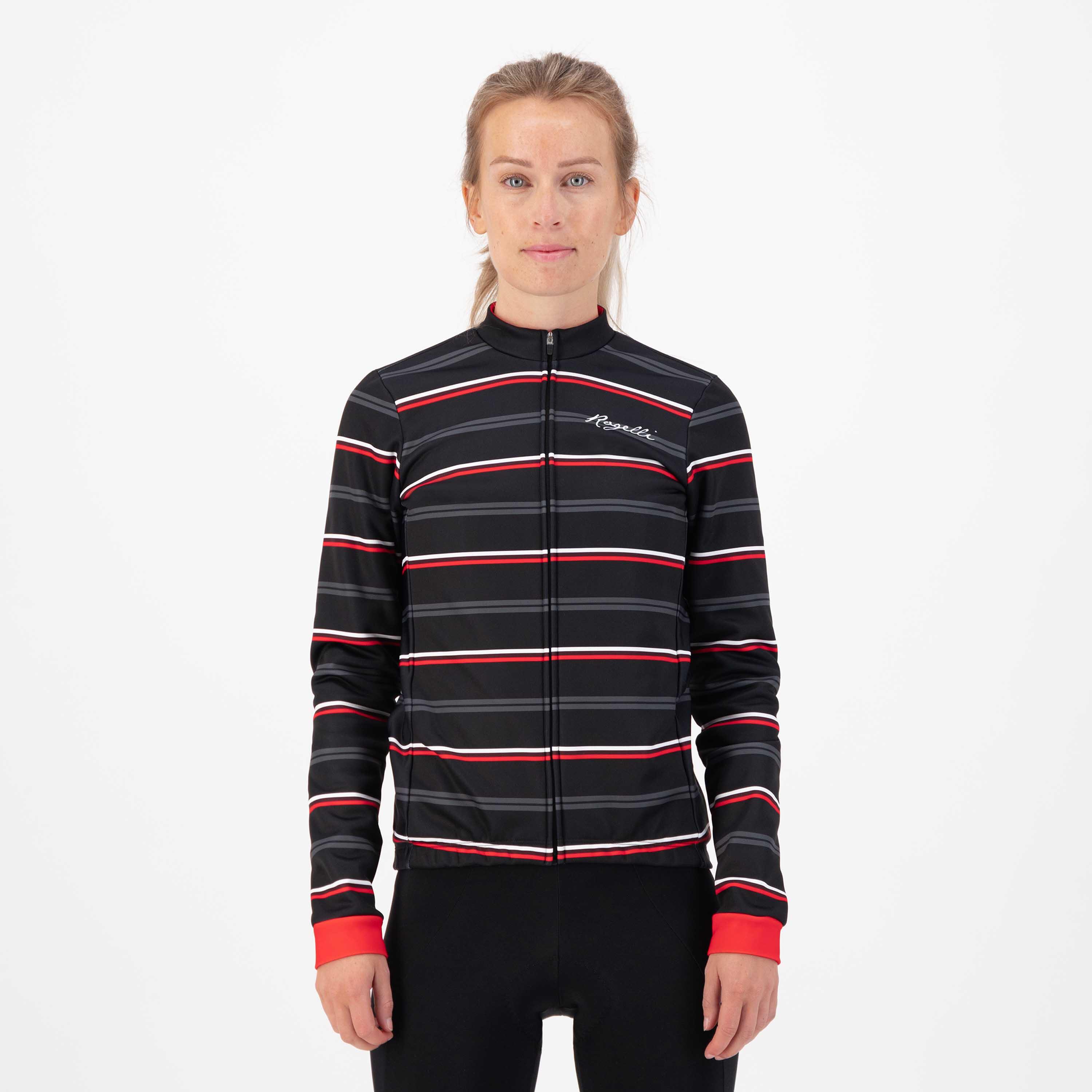 Bluza damska Rogelli Stripe 4/7