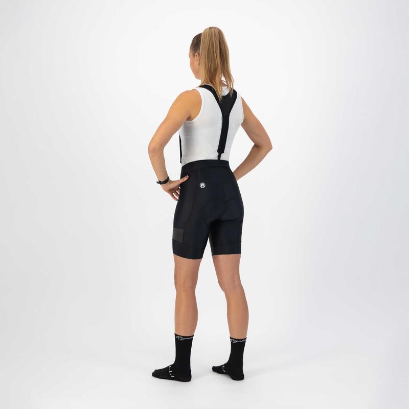 Calças curtas de ciclismo - Com suspensórios Mulher - Melange