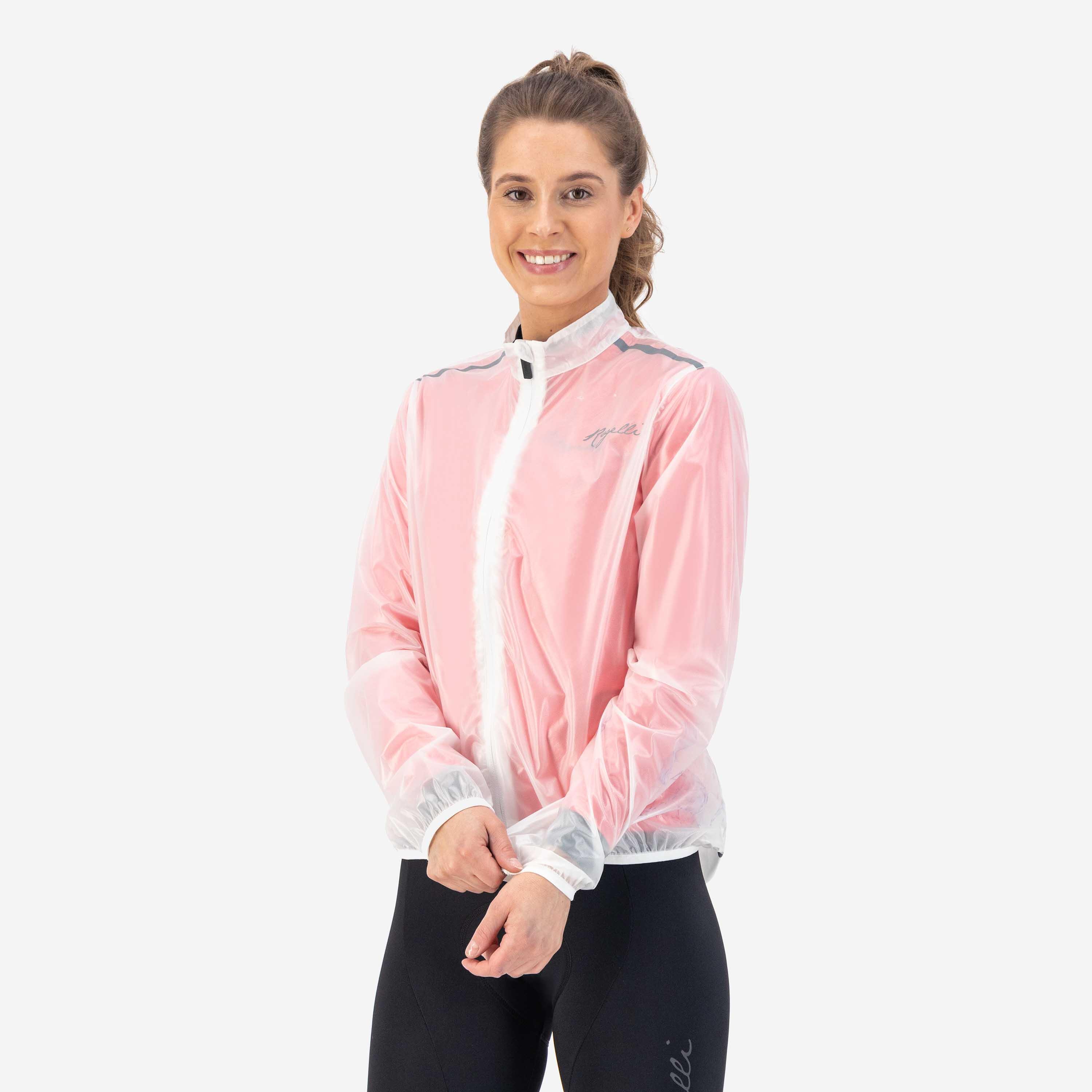 Rogelli - Veste Velo Pluie Vent Femme - Emergency - Veste - Blanc - 40 M - Decathlon