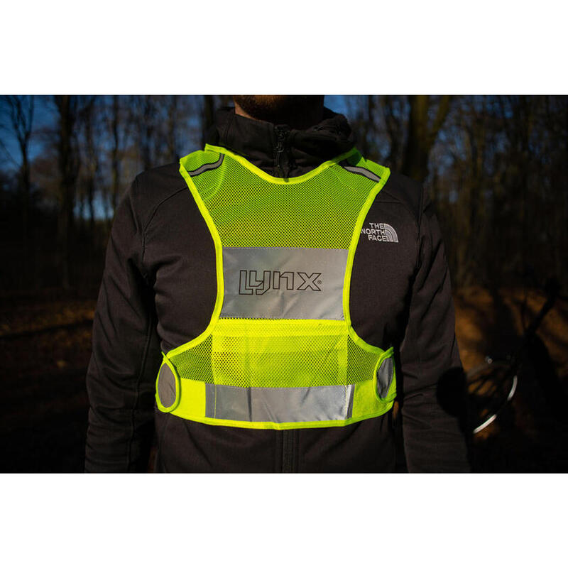 Reflectie vest unisex geel maat S