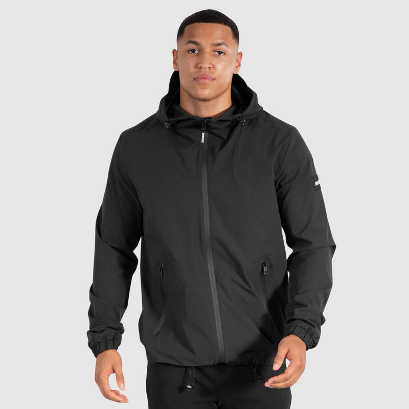 Herren Outdoorjacke Lorenzo Schwarz für Sport & Freizeit