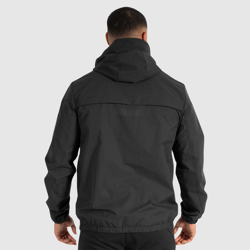 Herren Outdoorjacke Lorenzo Schwarz für Sport & Freizeit