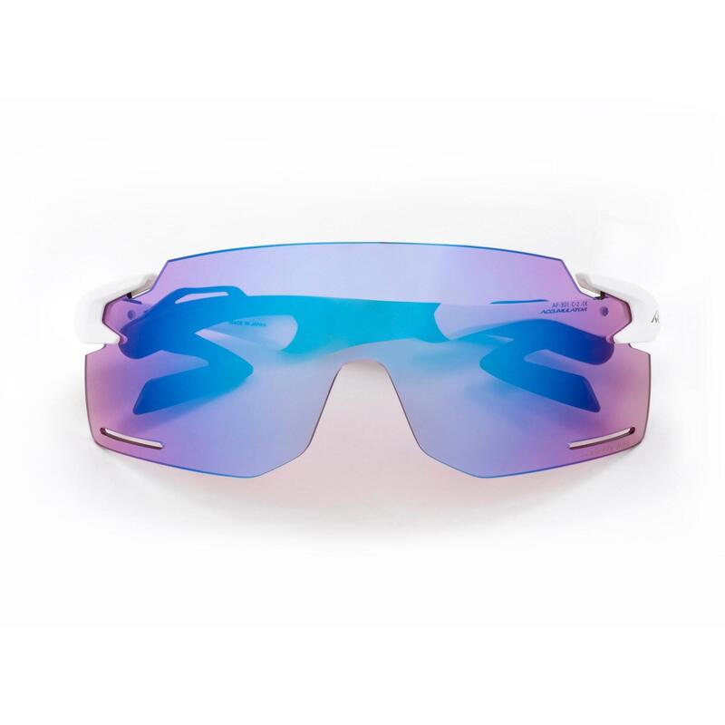 AF-301 C-32WV Polarized Lens Sunglasses - Silver